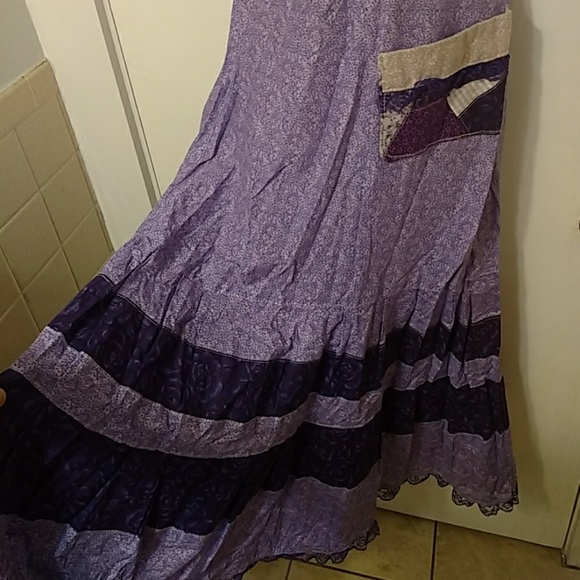 ❎SOLD❎ Handmade OOAK Hippie Prarie Dress - Picture 6 of 8